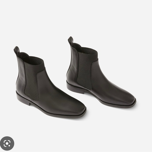 Everlane Square Toe Chelsea Boots - Picture 2 of 7